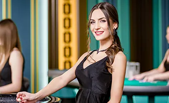 Hai vận động viên bóng bàn đang thi đấu quyết liệt, đại diện cho cá cược bóng bàn slot777
